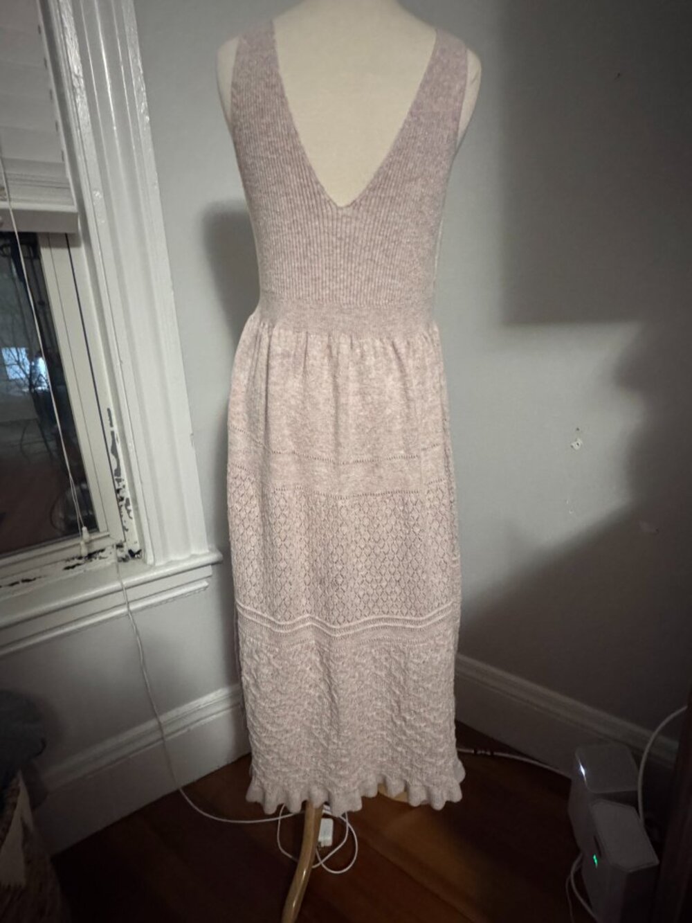 La Vie by Rebecca Taylor Rainbow Pointelle Dress - Picture 4 of 6